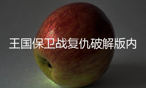 王国保卫战复仇破解版内置修改器(Vengeance)