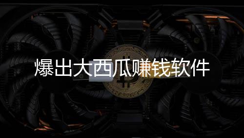爆出大西瓜赚钱软件