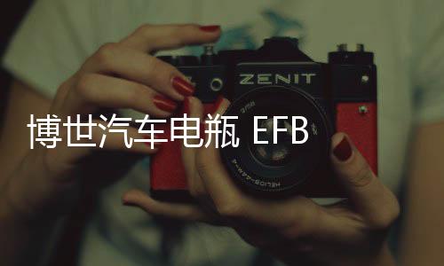博世汽车电瓶 EFB LN2适配思域CRV雅阁XRV缤智宝来朗逸启停蓄电池