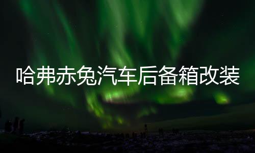哈弗赤兔汽车后备箱改装专用隔板装饰隔物板收纳配件储物尾箱整理