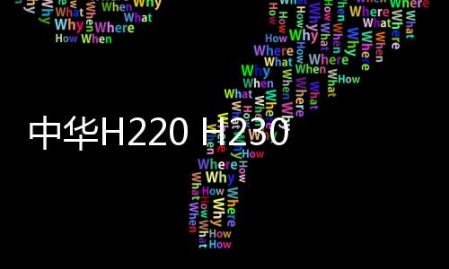 中华H220 H230专用中控仪表台避光垫汽车装饰改装配件防晒遮光垫