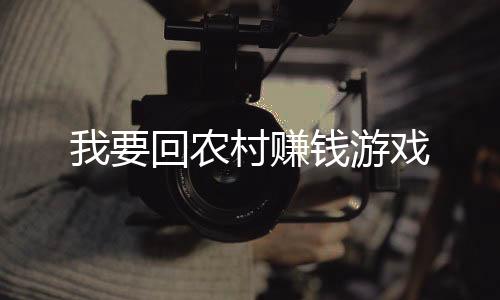 我要回农村赚钱游戏