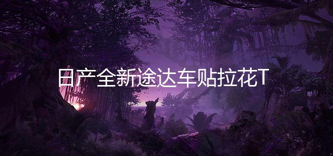 日产全新途达车贴拉花TERRA专用侧裙贴汽车腰线彩条装饰车身贴纸