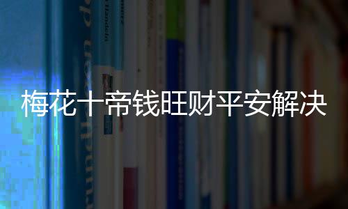 梅花十帝钱旺财平安解决横梁门对门对阳台窗户家用汽车中国结挂件