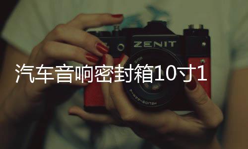 汽车音响密封箱10寸12寸无源低音炮音箱空箱梯形低音炮木箱雪花绒