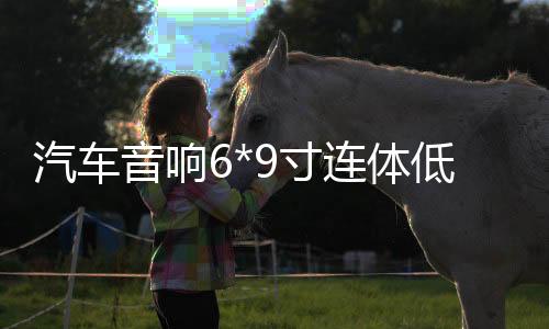汽车音响6*9寸连体低音箱 6X9寸喇叭木箱 空箱 加厚木箱 低音箱体
