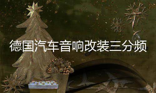 德国汽车音响改装三分频3.5寸纯中音喇叭中置中频环绕清晰人声