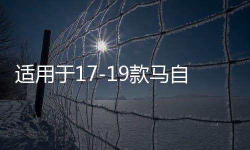 适用于17-19款马自达3昂克赛拉中网饰条改装前脸亮条装饰配件爆改