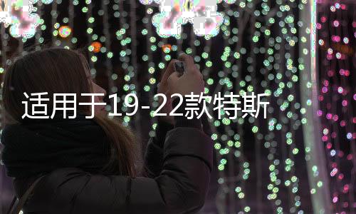 适用于19-22款特斯拉model3音响激活升级喇叭改装线解锁线 8升12