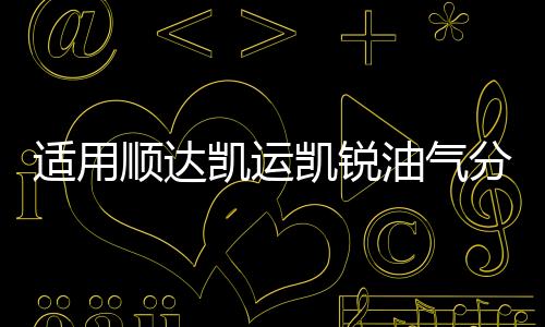 适用顺达凯运凯锐油气分离器废气阀电磁阀顺达凯运油气分离器配件