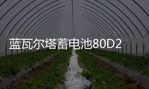 蓝瓦尔塔蓄电池80D26L汽车电瓶适配索纳塔八马自达6本田RAV4 途虎