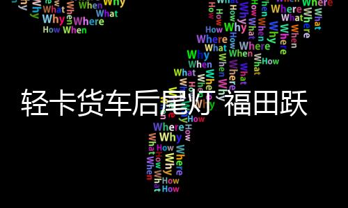 轻卡货车后尾灯 福田跃进江淮凯马金杯货车后灯LED电子尾灯后灯