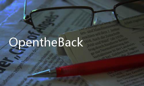 OpentheBackrooms5打开后室5最新版
